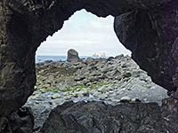 Arch by the end of the trail