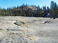 Flat granite