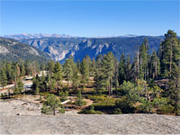 The view west