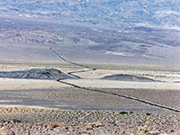 CA 190 east of Stovepipe Wells