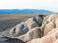 Badlands along the north road