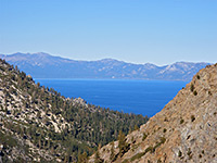 View east towards Lake Tahoe