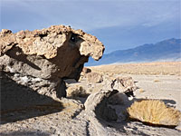 Two eroded rocks