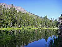 Reflections on Floating Island Lake