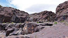 Bench below the narrows