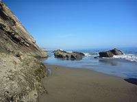 Isolated rocks