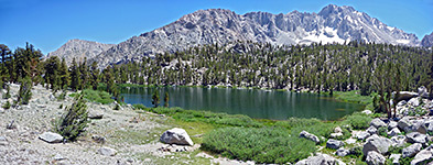 Onion Valley, Kearsarge Pass, Mt Gould and Golden Trout Lake
