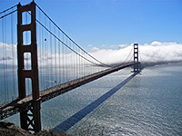 Golden Gate Bridge, from Battery Spencer