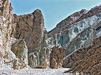 Canyon walls