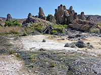 Travertine terraces