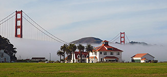 Buildings at Crissy Field
