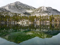 West shore of Fourth Lake