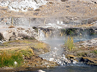 Pools beside Hot Creek