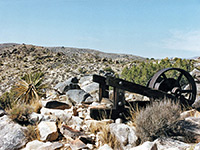 Machinery at the Desert Queen Mine