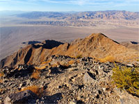 Ridge to the southwest