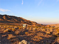 Primitive camping area