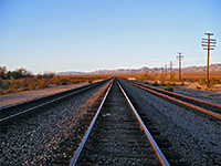 Kelso railway - view north