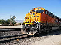 BNSF train at Kelso