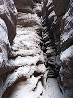Lower end of the narrows