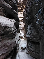 Dark passageway