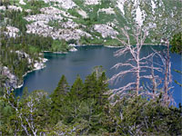 South end of Lake Sabrina