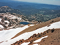 View southwest from Lassen Peak