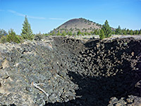 Collapsed lava tube