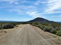 Road to the lava tube