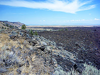 View north from the Fleener Chimneys