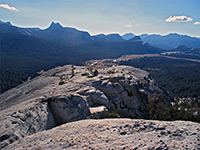 Sunset over Lembert Dome