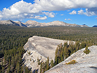 Lembert Dome - view north