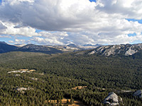 Lembert Dome - view southeast