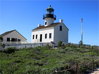 East side of the lighthouse