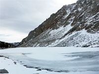 Snow on Loch Leven