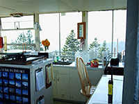 Inside the lookout station