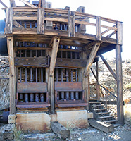 Front of the stamp mill