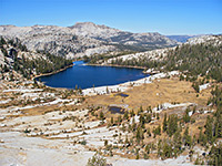 Above Lower Cathedral Lake