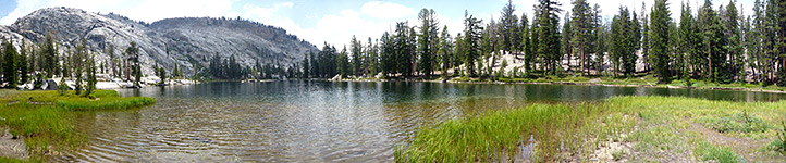Edge of lower Grant Lake
