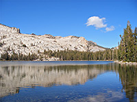 Reflections on May Lake