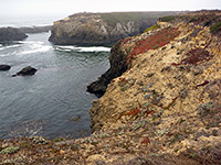 Sandstone bluffs