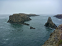 Rocks in the ocean