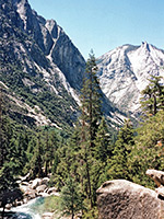 Kings Canyon, below Mist Falls