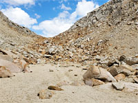 Approaching the pass