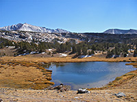 Pond along the trail