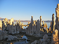 Tufa spires