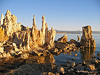 Sun on tufa