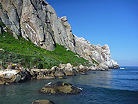 North side of Morro Rock