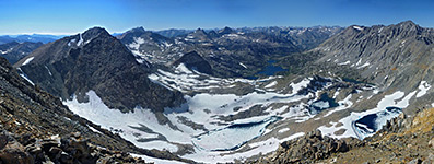 Onion Valley, Kearsarge Pass, Mt Gould and Golden Trout Lake