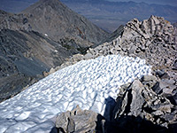 Snow on Mt Gould