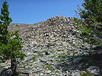 Rocky hillside